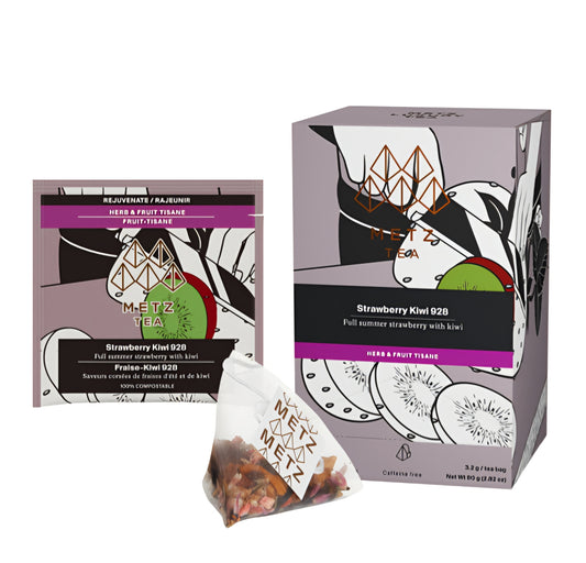 Metz Luxury Tea - Strawberry Kiwi - 25 Teabags