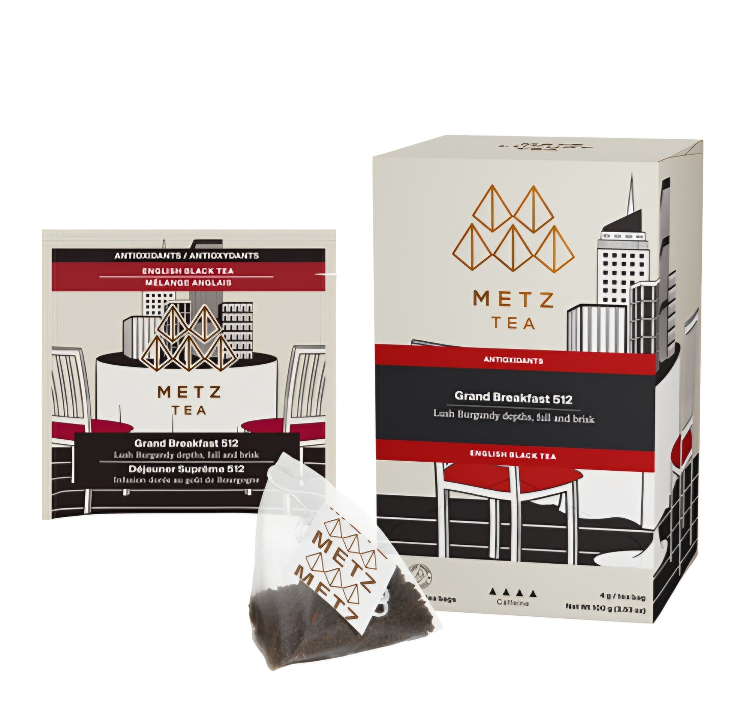 Metz Luxury Tea - Grand Breakfast - 25 Teabags
