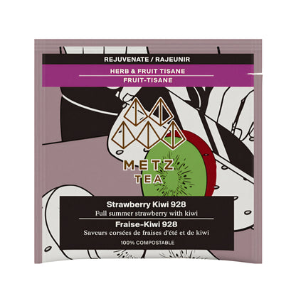 Metz Luxury Tea - Strawberry Kiwi - 25 Teabags