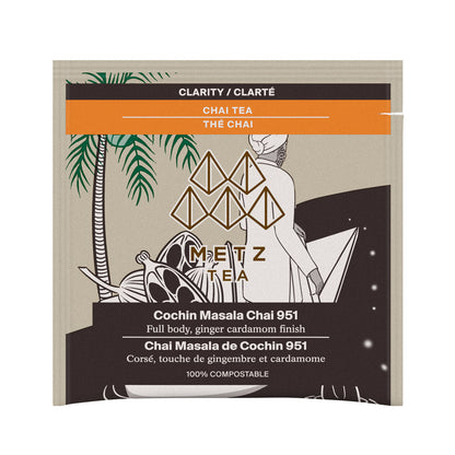Metz Luxury Tea - Cochin Masala Chai - 25 Teabags